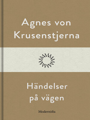 cover image of Händelser på vägen